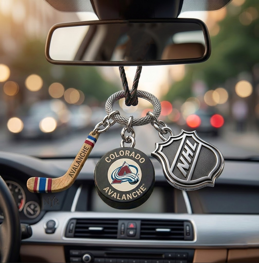 CA x NHL Custom Hockey Puck Car Charm NAK TTT