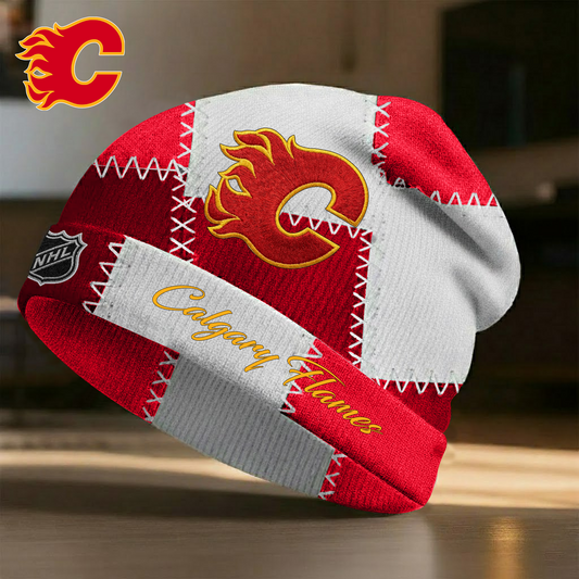 CAL X Premium NHL Vintage Patchwork Beanie Hat V1 NAK NHT