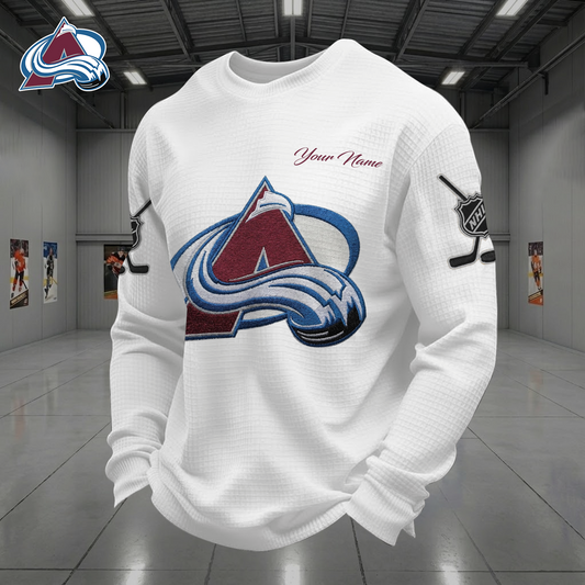 CAV X NHL Men Football Waffle Long Sleeve T-Shirt V1 NAK NHT