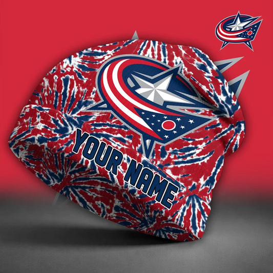 CBJ X NHL Beanie Hat Custom Name Gifts For Fans - Limited Edition NAK NHT