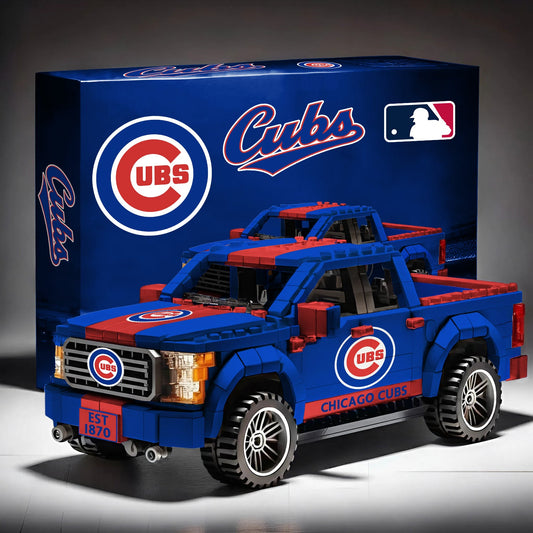 CC x MLB 3D Racing Truck Model Building Block Set V1 NAK NHM
