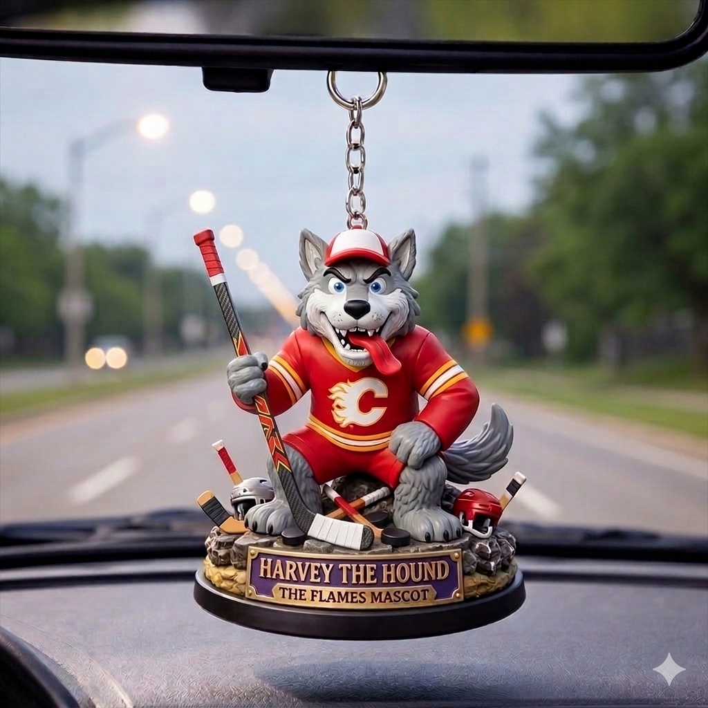 CF x NHL Guardian Mascot Car Decor NAK TTT