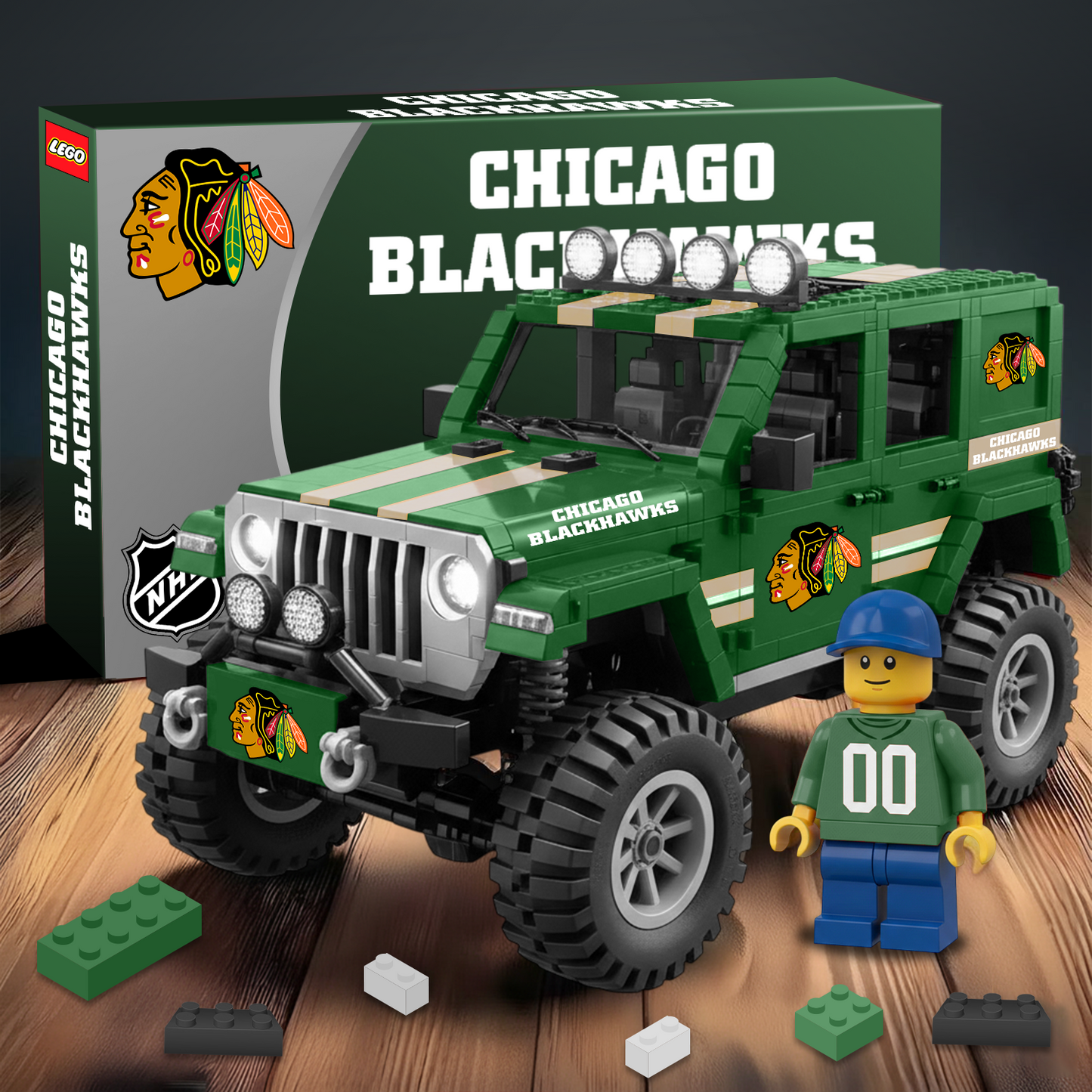 CHI NHL Series Guardian Off-Road Vehicle Model Toy V1 NAK PTTD