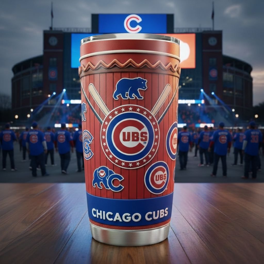 CHI x MLB Sporty looking cup with a distinct athletic feel NAK CTKT
