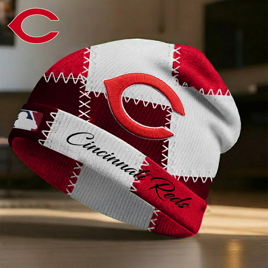 CIN X MLB Custom Name Beanie Hat Gifts For Fans - Limited Edition NAK NHT