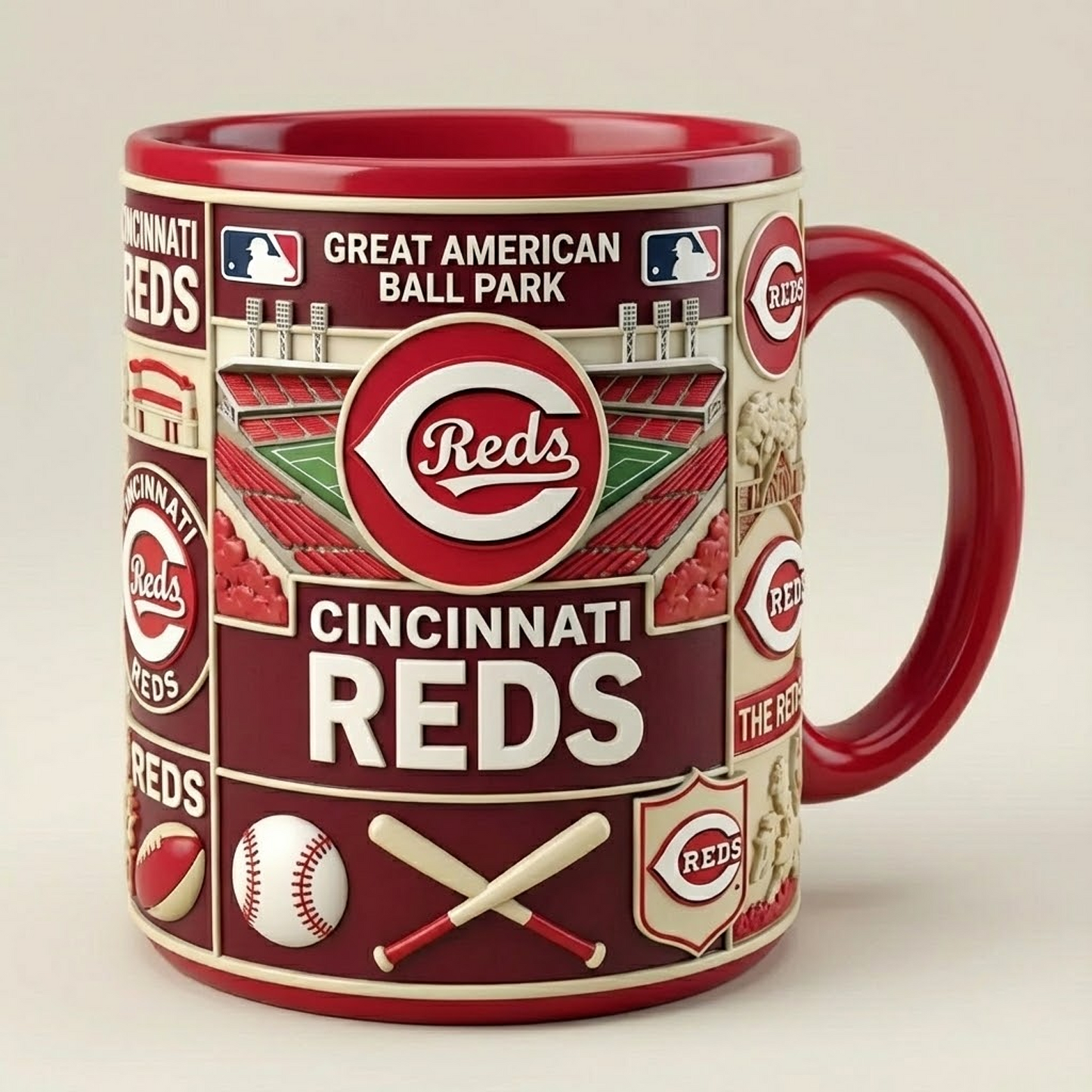 CIN X MLB football team Mug Series - Limited Edition Collectible NAK NHT