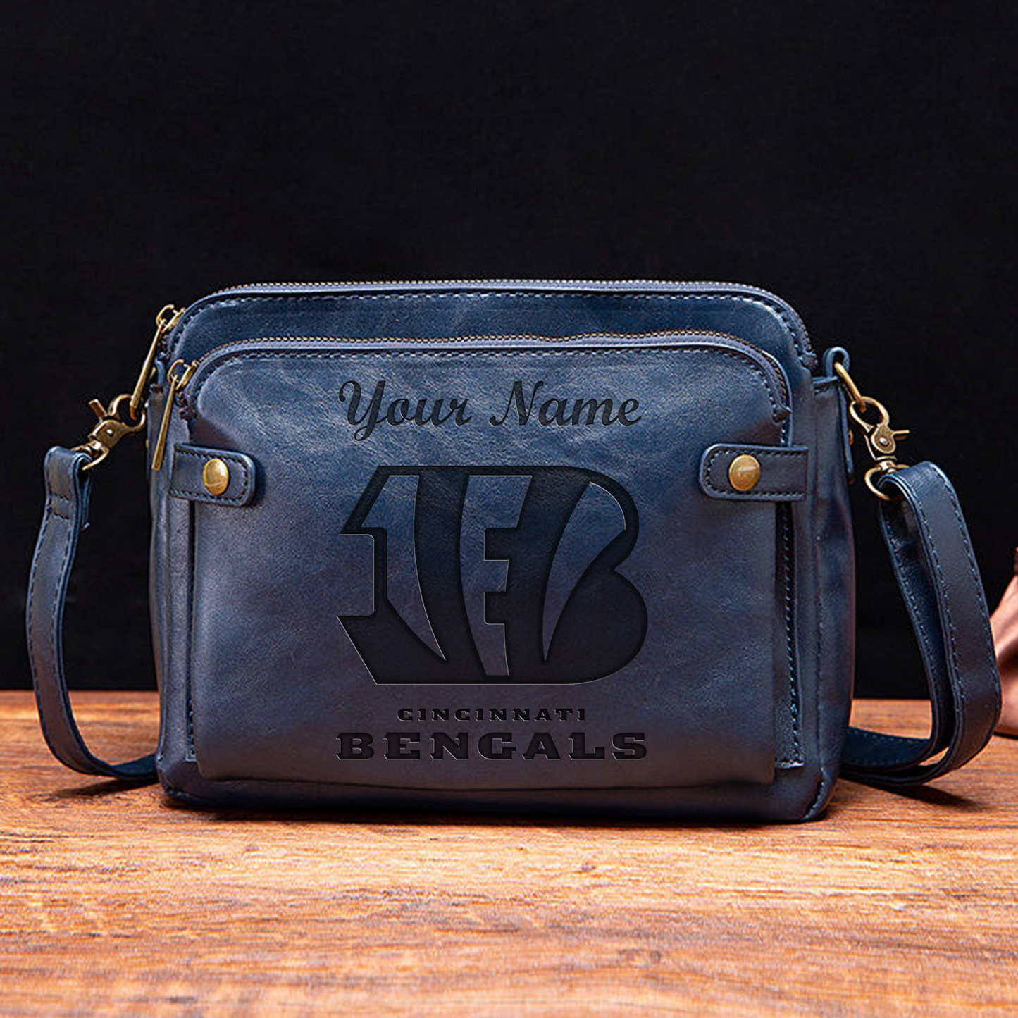 CIN x NFL Shoulder Crossbody Handbag DATND TANTD