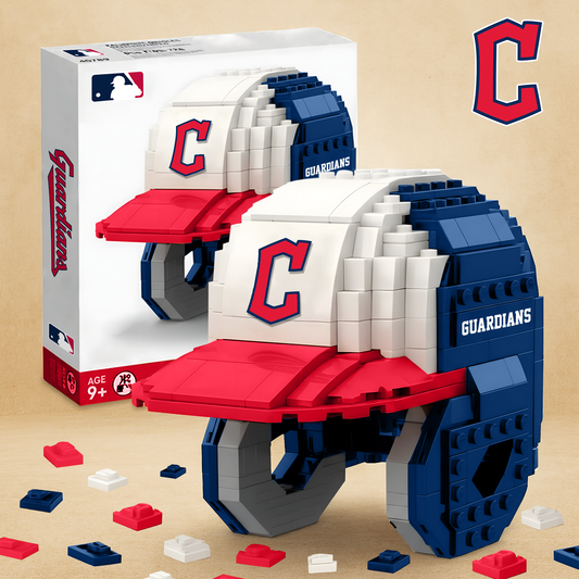CLE X MLB Baseball Helmet Building Blocks V1 NAK NHT