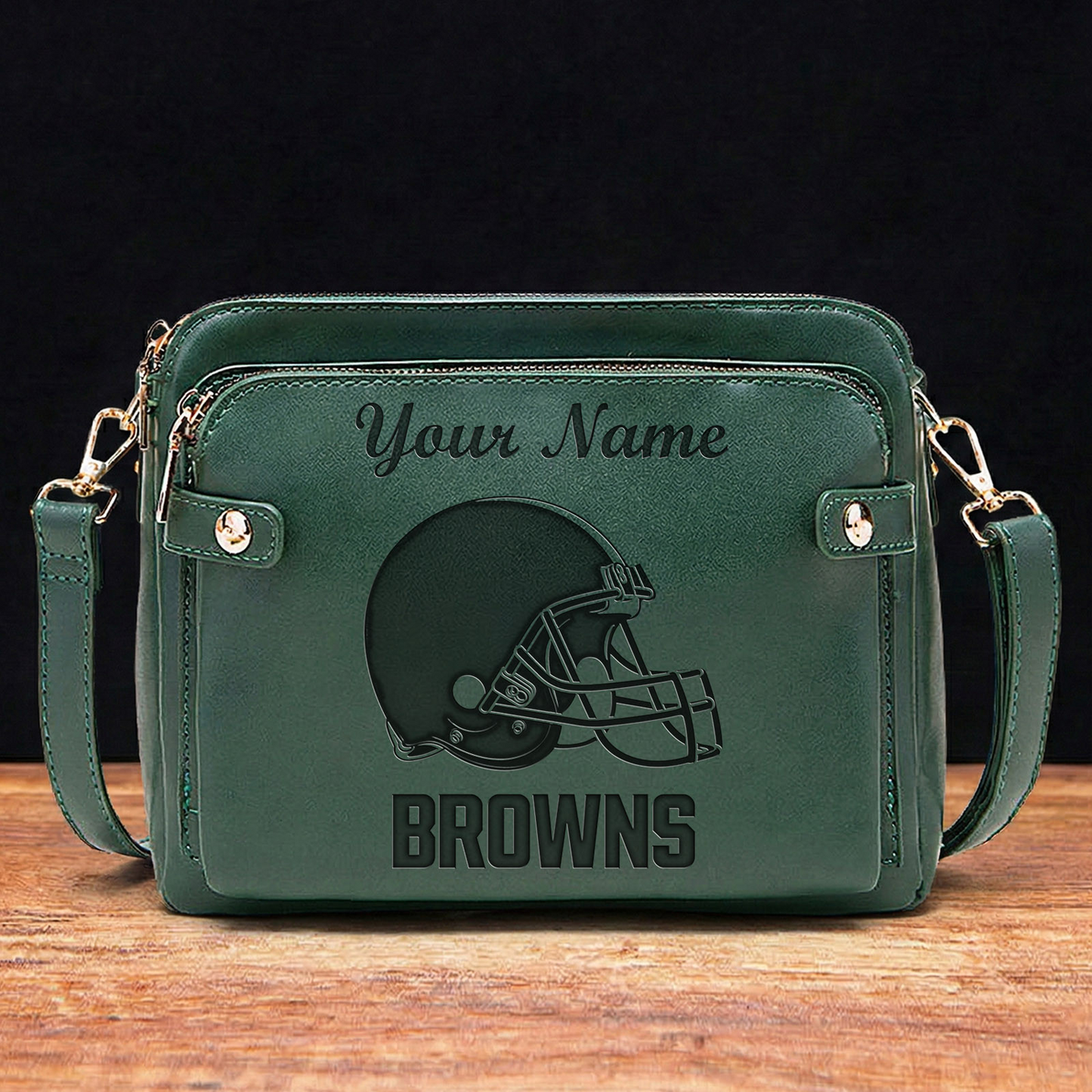 CLE x NFL Shoulder Crossbody Handbag DATND TANTD