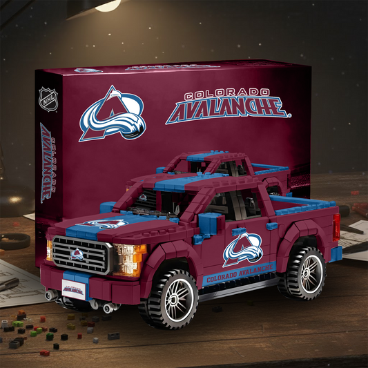 COL NHL 3D Racing Truck Model Building Block Set V2 NAK NHT