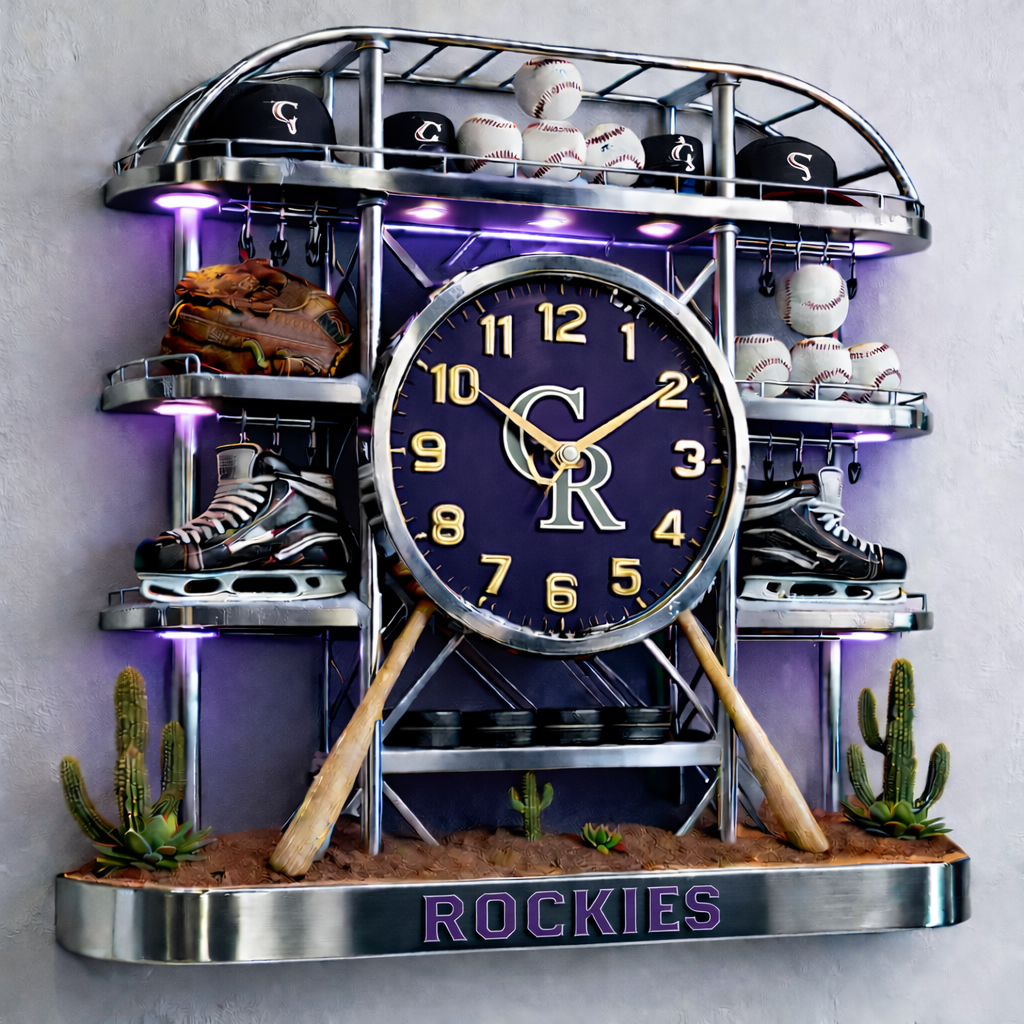 COL x MLB Watches with unique styles NAK CTKT