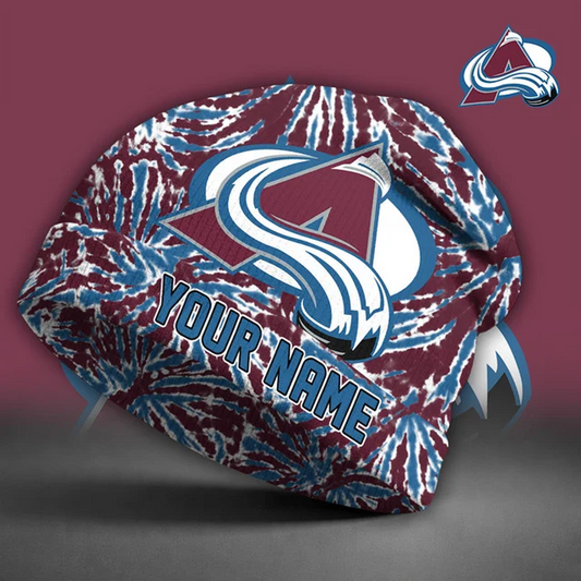 COL X NHL Beanie Hat Custom Name Gifts For Fans - Limited Edition NAK NHT