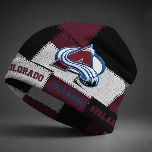 COL X NHL Custom Name Beanie Hat Gifts For Fans - Limited Edition NAK NHT