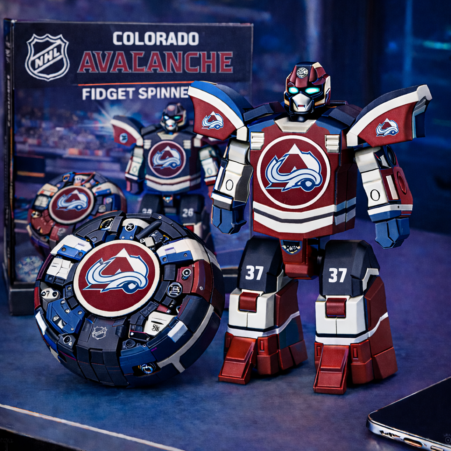 COL x NHL Fidget Spinner DatND DVT