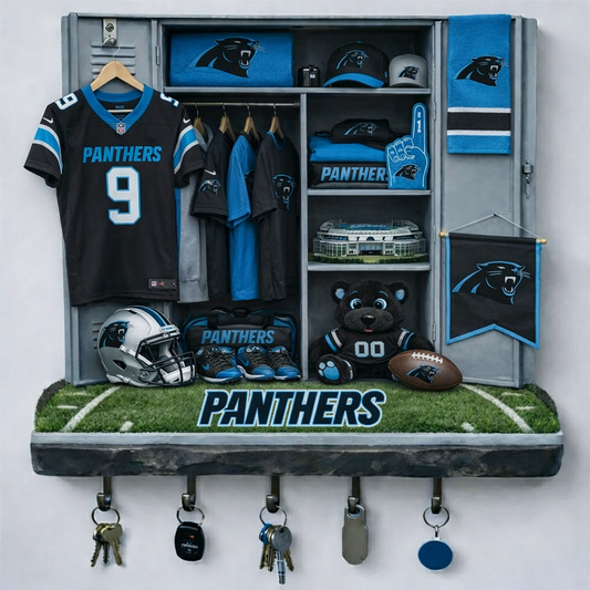 CP x NFL Changing Room Personalized 3D Visual Effect Acrylic Key Holder DDT NTL