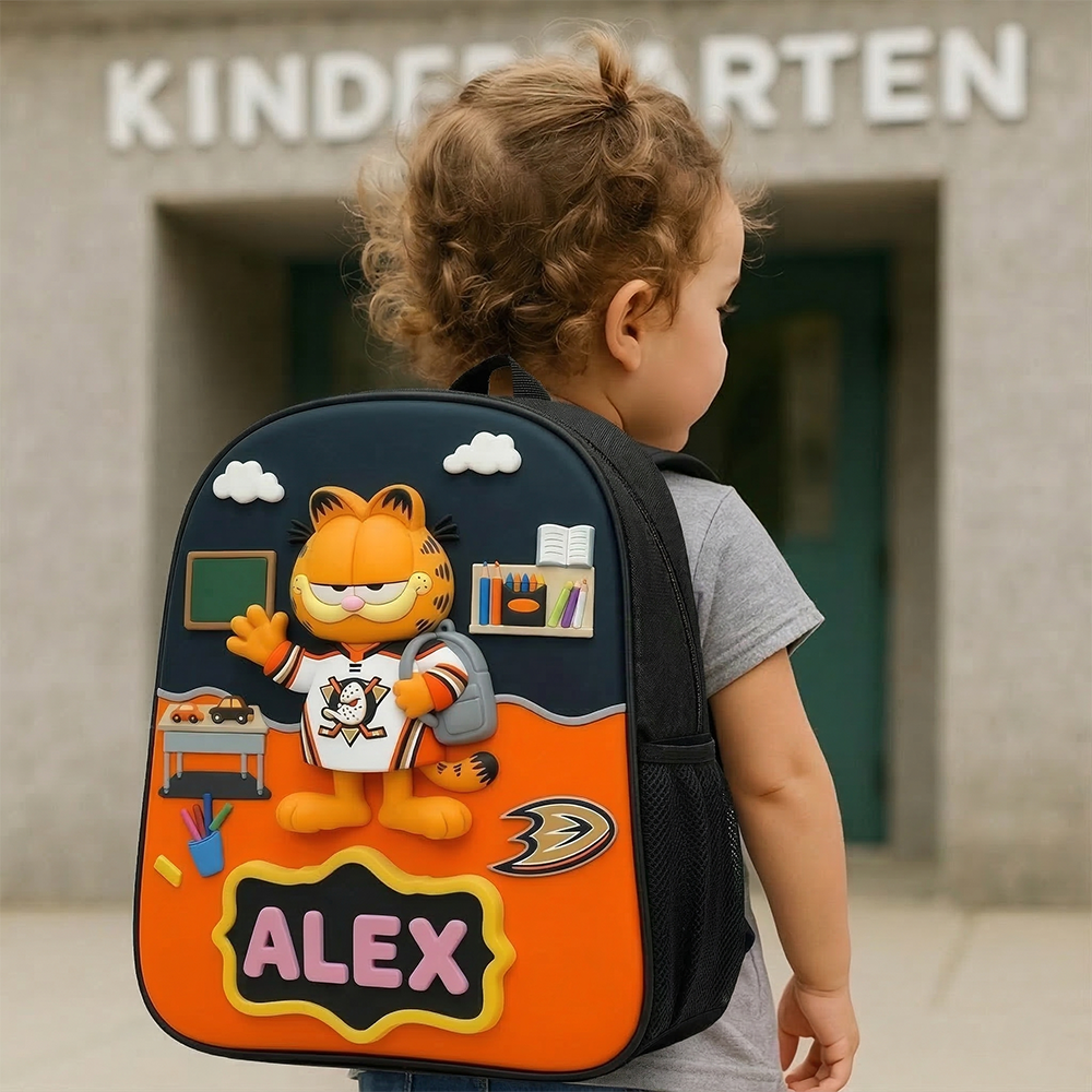 Cute cartoon character backpacks AD x NHL Gifts for children on the occasion of the new school year NAK TTT