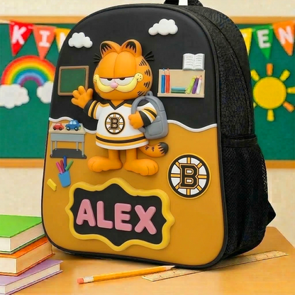 Cute cartoon character backpacks BB x NHL Gifts for children on the occasion of the new school year NAK TTT
