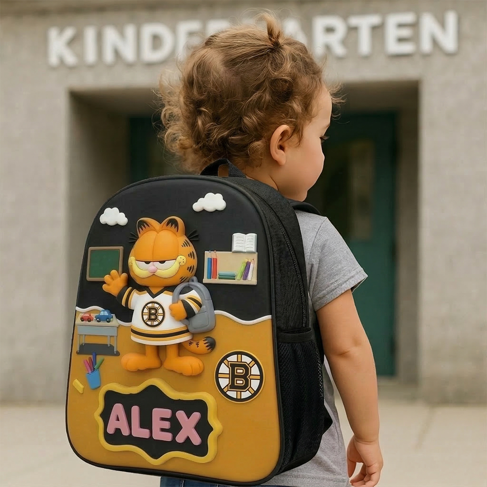 Cute cartoon character backpacks BB x NHL Gifts for children on the occasion of the new school year NAK TTT
