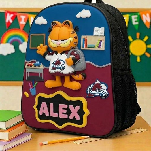 Cute cartoon character backpacks CA x NHL Gifts for children on the occasion of the new school year NAK TTT