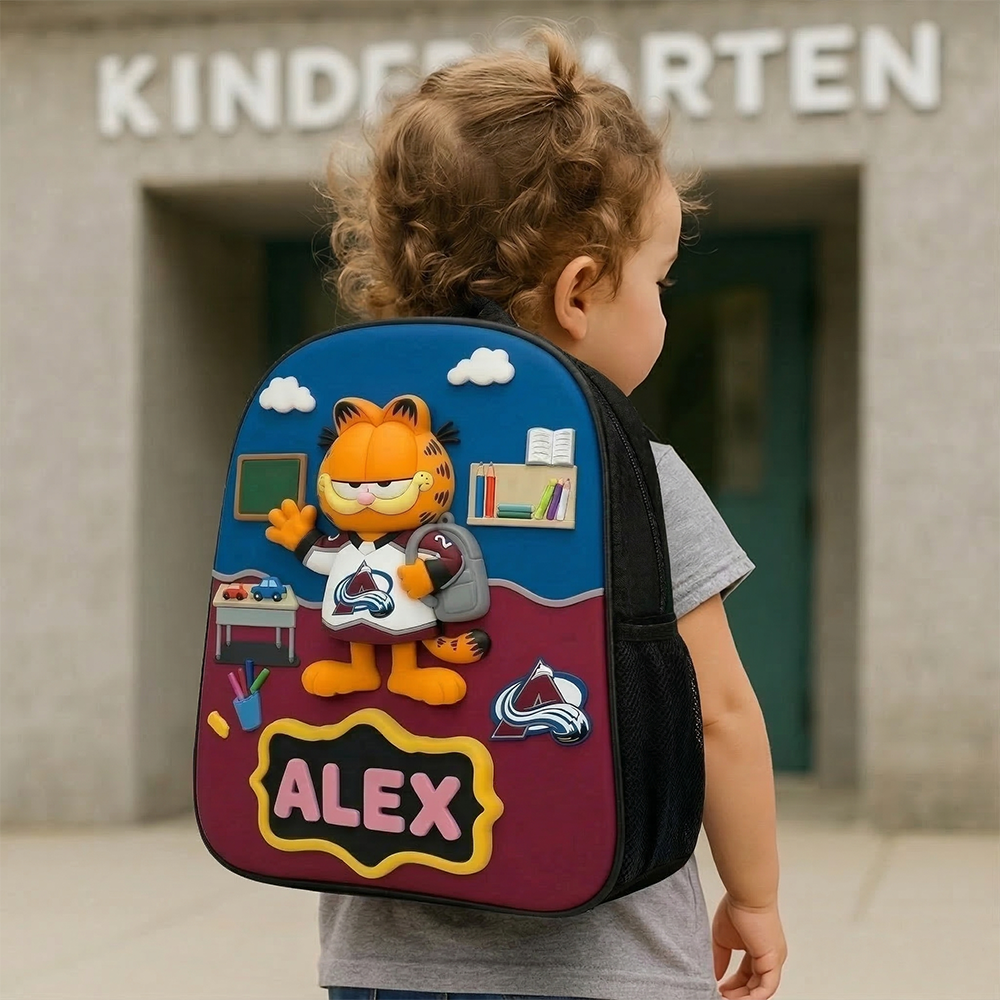 Cute cartoon character backpacks CA x NHL Gifts for children on the occasion of the new school year NAK TTT