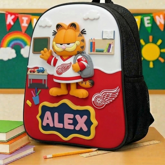 Cute cartoon character backpacks DRW x NHL Gifts for children on the occasion of the new school year NAK TTT
