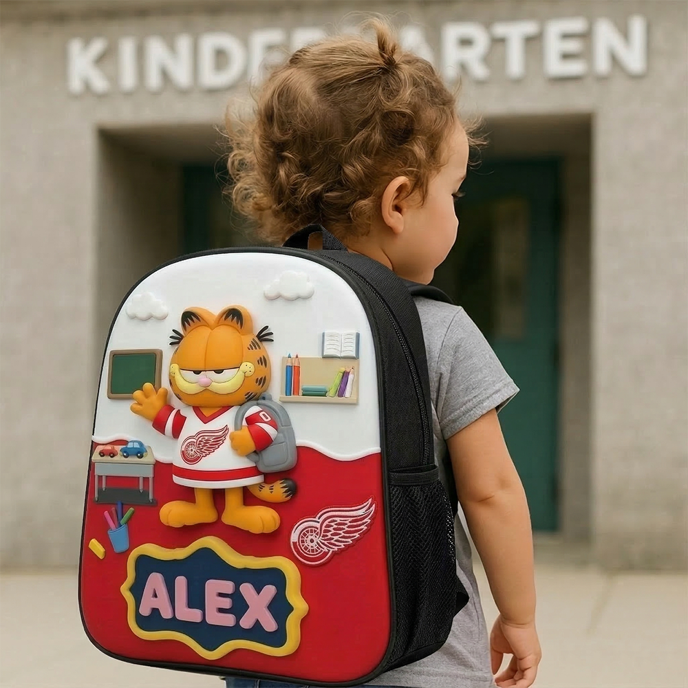 Cute cartoon character backpacks DRW x NHL Gifts for children on the occasion of the new school year NAK TTT