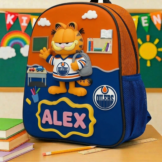 Cute cartoon character backpacks EO x NHL Gifts for children on the occasion of the new school year NAK TTT