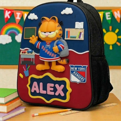 Cute cartoon character backpacks NYR x NHL Gifts for children on the occasion of the new school year NAK TTT