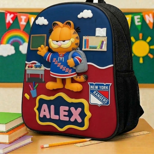 Cute cartoon character backpacks NYR x NHL Gifts for children on the occasion of the new school year NAK TTT