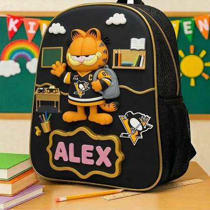 Cute cartoon character backpacks PP x NHL Gifts for children on the occasion of the new school year NAK TTT