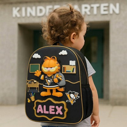 Cute cartoon character backpacks PP x NHL Gifts for children on the occasion of the new school year NAK TTT