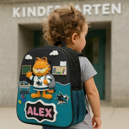 Cute cartoon character backpacks SJS x NHL Gifts for children on the occasion of the new school year NAK TTT