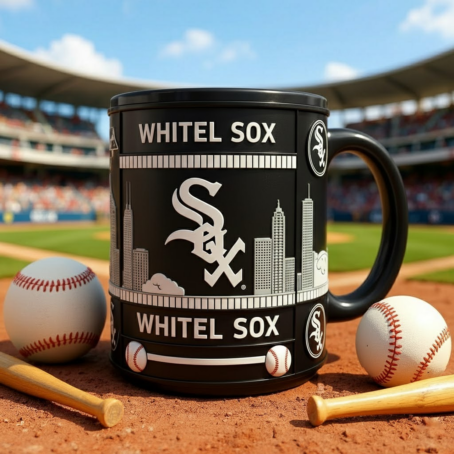 CWS X MLB Iconic City Baseball Mug V1 NAK NHT