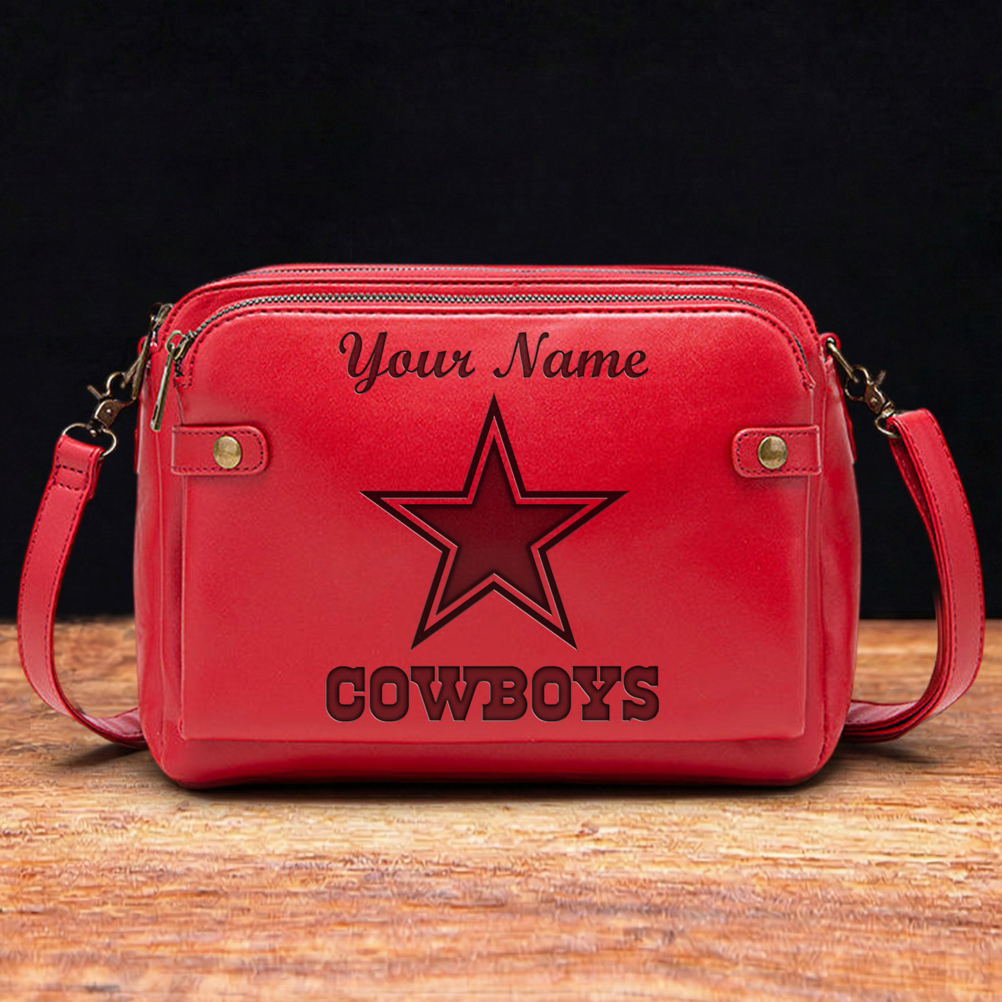 DAL x NFL Shoulder Crossbody Handbag DATND TANTD