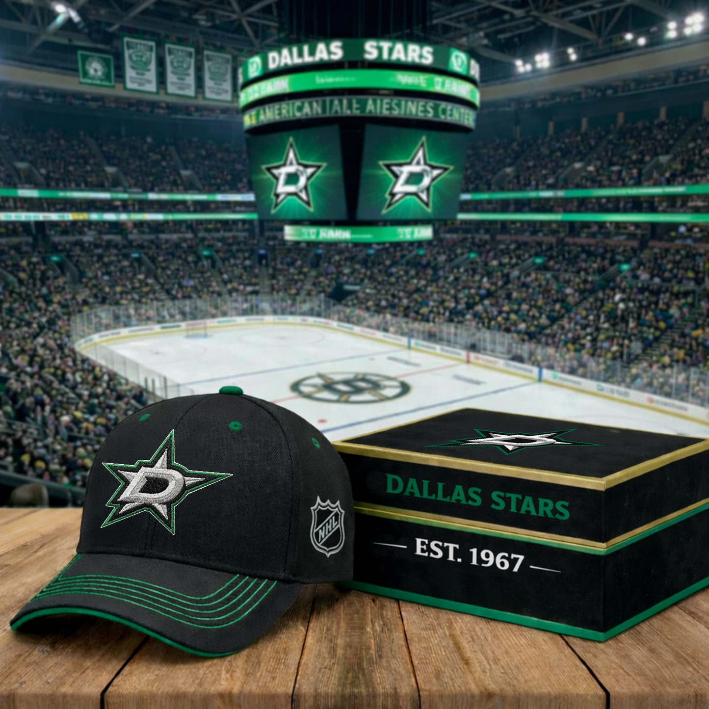 DAL x NHL Classic Fan Snapback Hat NAK NHT