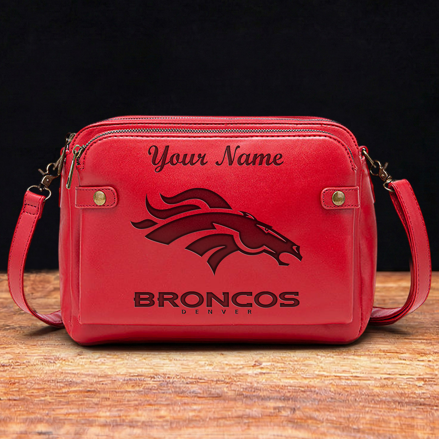 DEN x NFL Shoulder Crossbody Handbag DATND TANTD
