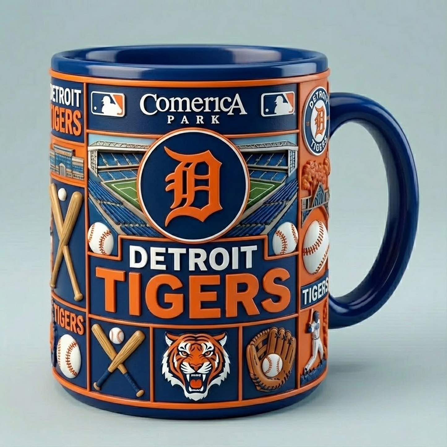 DET X MLB football team Mug Series - Limited Edition Collectible NAK NHT
