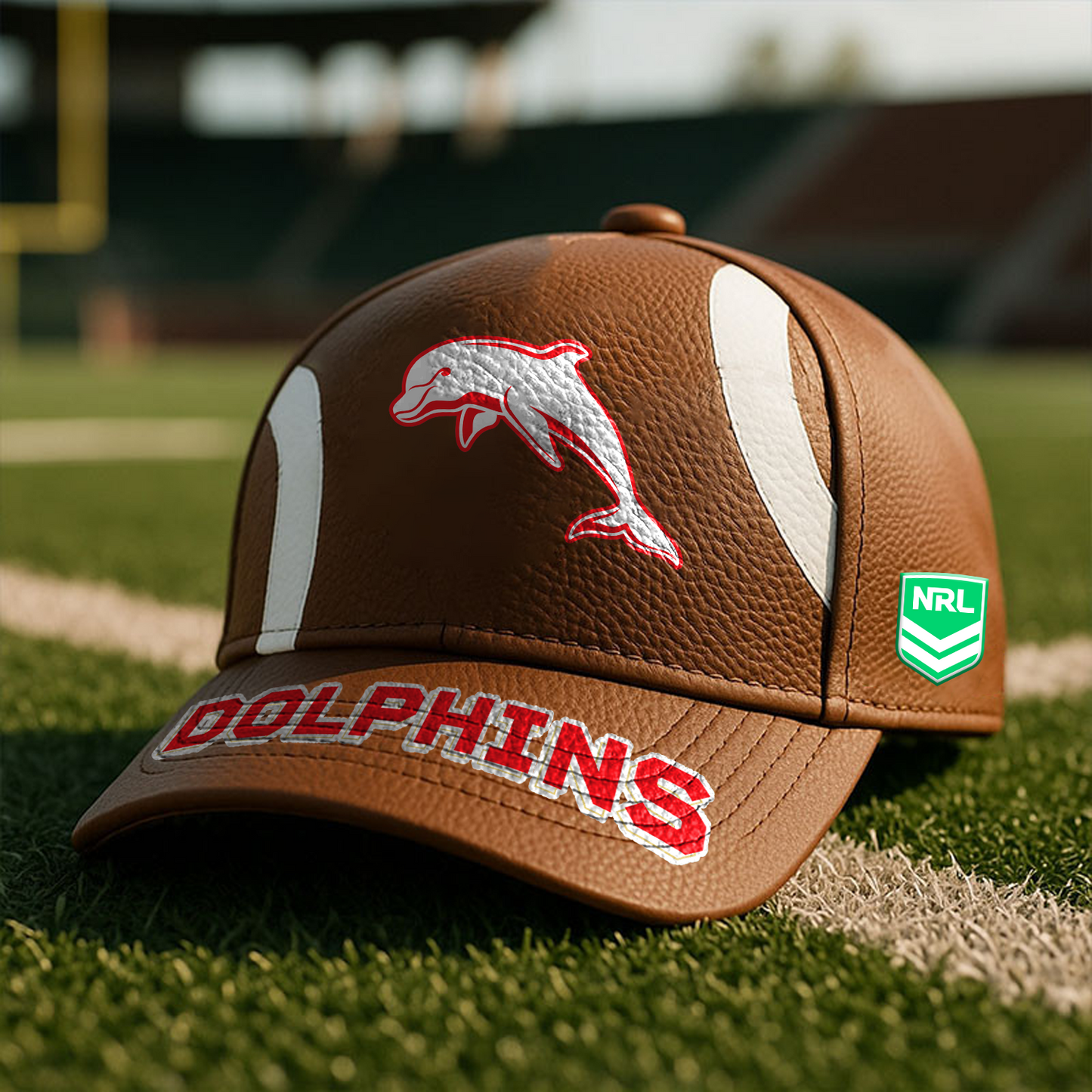 DOL x NRL Football Special Brown Classic Cap DATND TANTD