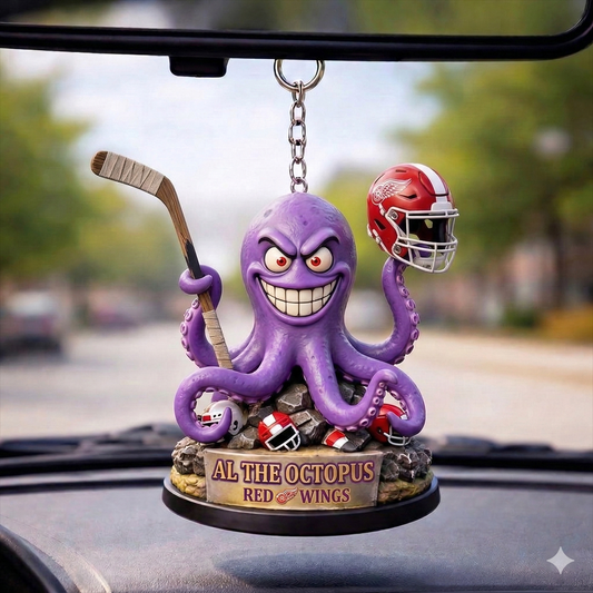 DRW x NHL Guardian Mascot Car Decor NAK TTT