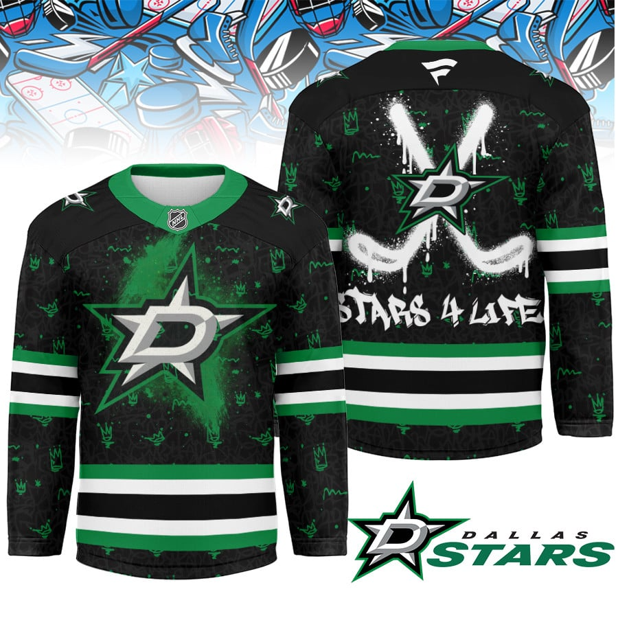 DS Premium NHL Graffiti My Team 4 Life Hockey Jersey DDT NTL