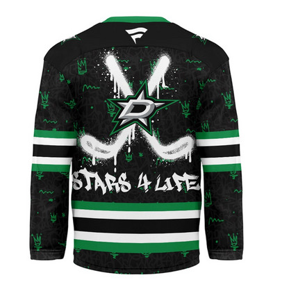 DS Premium NHL Graffiti My Team 4 Life Hockey Jersey DDT NTL