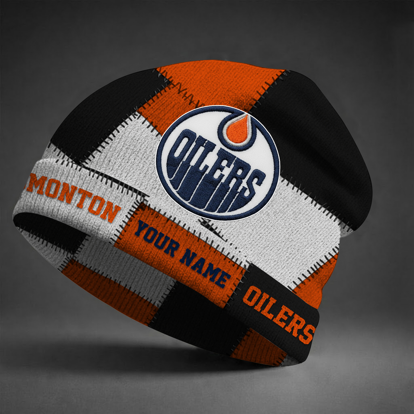 EDM X NHL Custom Name Beanie Hat Gifts For Fans - Limited Edition NAK NHT