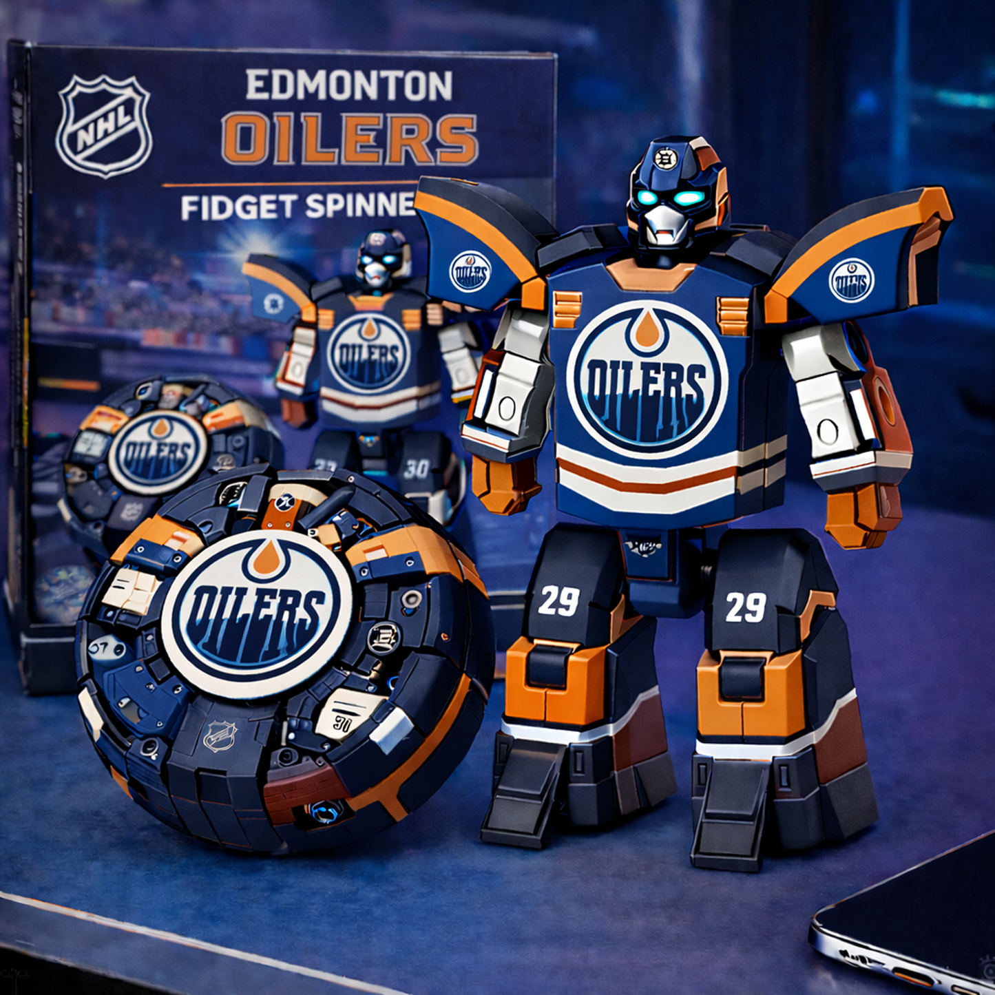 EDM x NHL Fidget Spinner DatND DVT