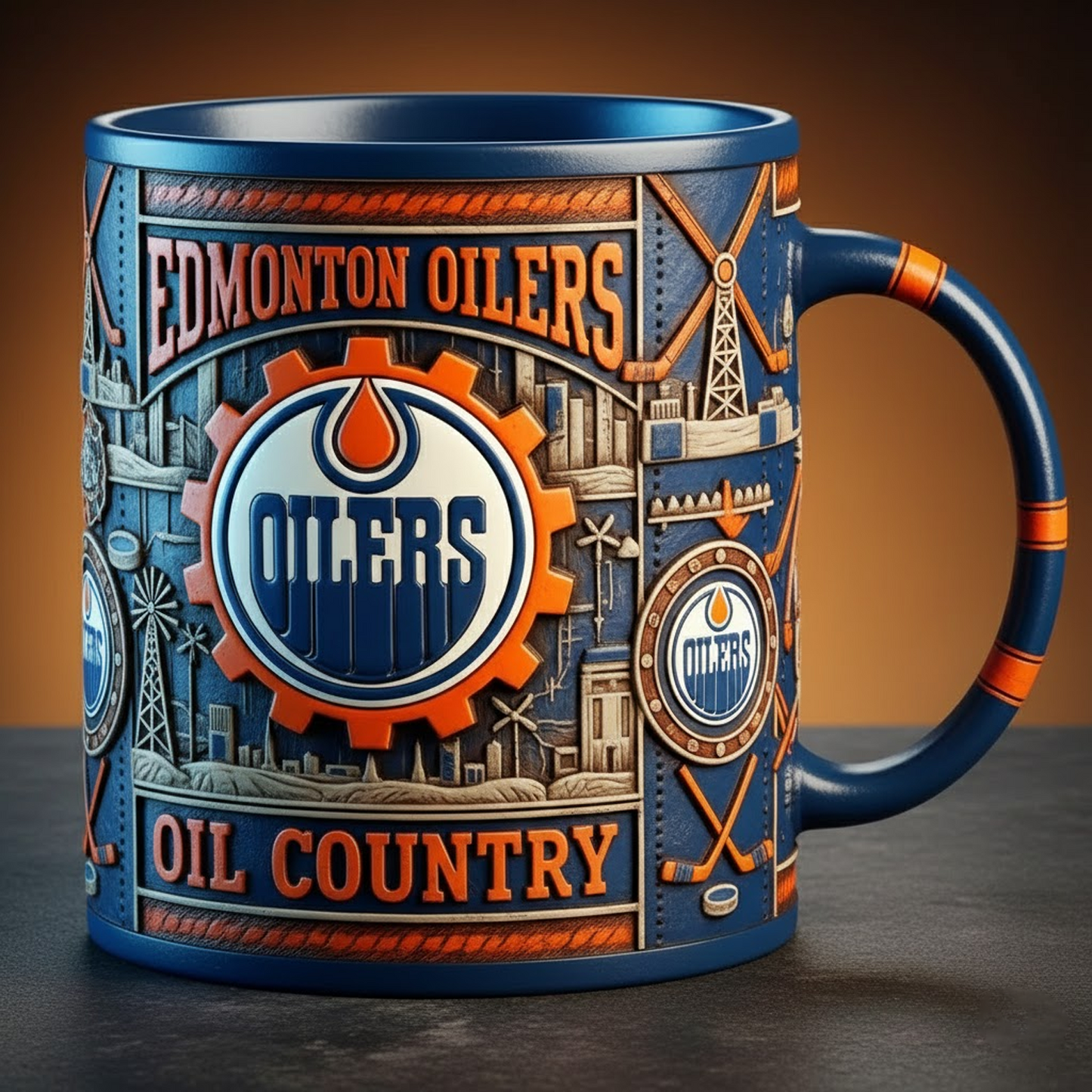 EDM X NHL Hockey Commemorative Mug Collection - Limited Edition NAK NHT