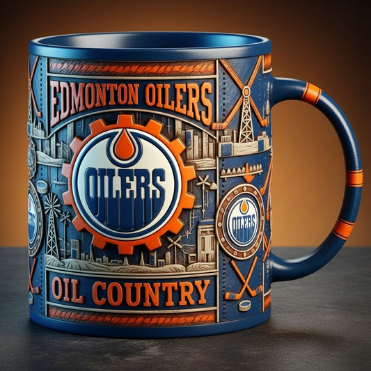 EDM X NHL Hockey Commemorative Mug Collection - Limited Edition NAK NHT