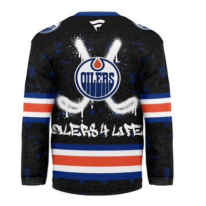 EO Premium NHL Graffiti My Team 4 Life Hockey Jersey DDT NTL