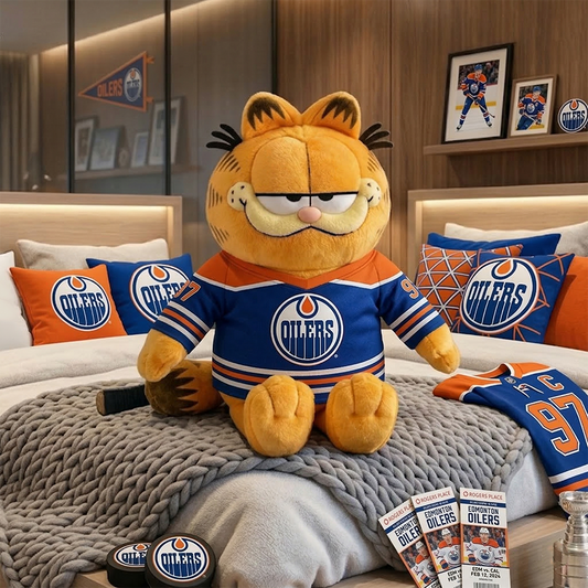 EO x Garfield plushie in NHL team editions NAK TTT