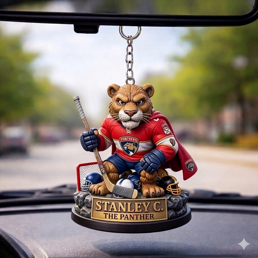 FP x NHL Guardian Mascot Car Decor NAK TTT