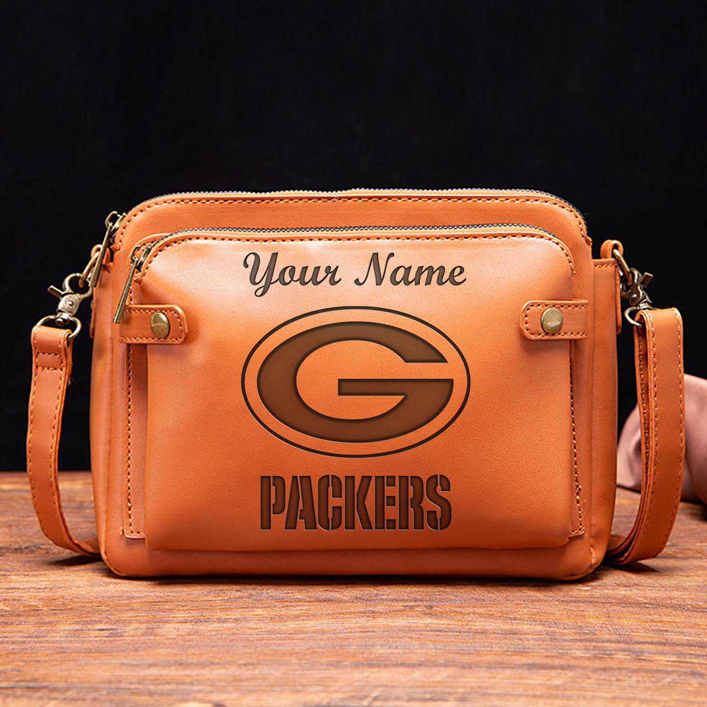 GB x NFL Shoulder Crossbody Handbag DATND TANTD