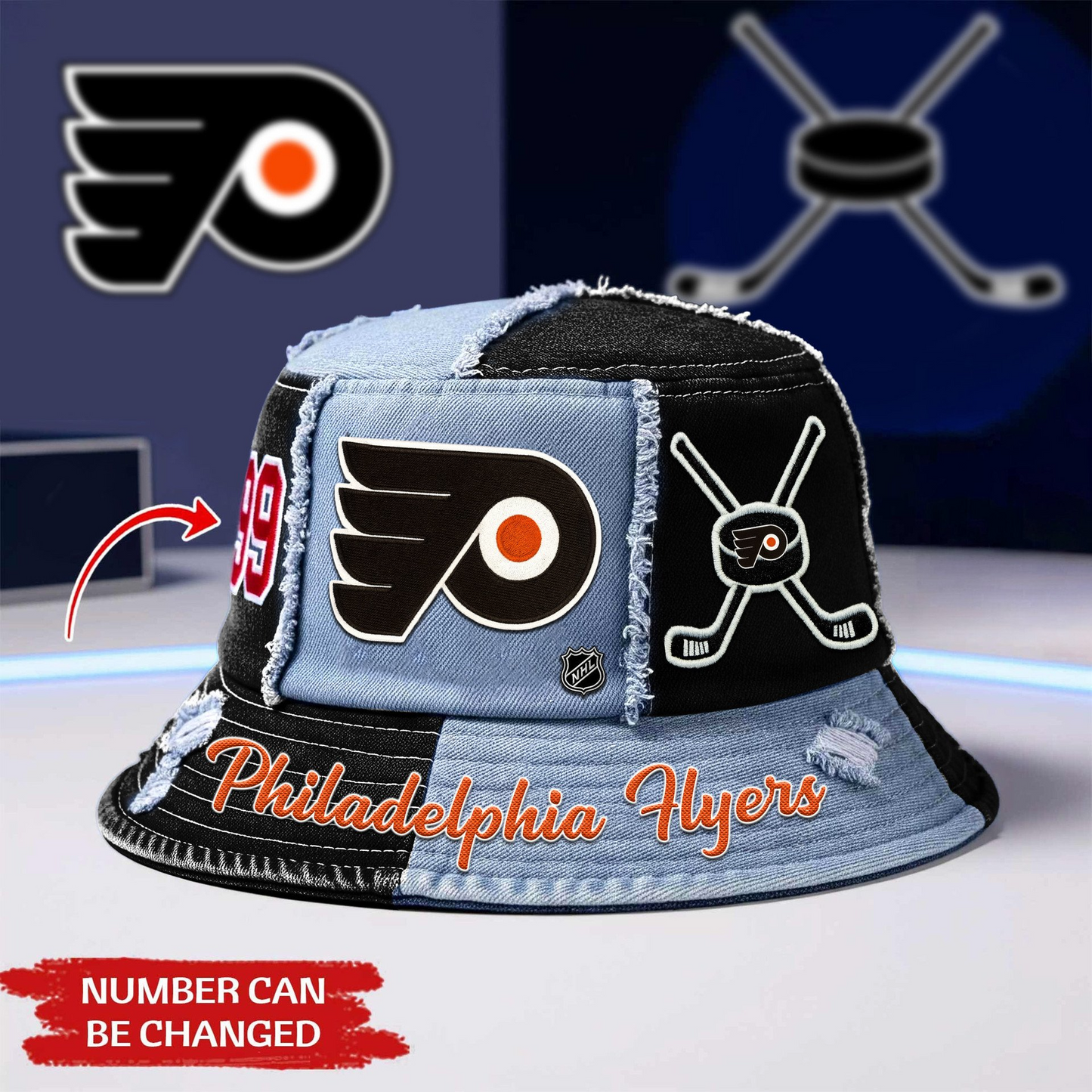 Premium NHL X Phi  Bucket Hat NDT NHM 241125